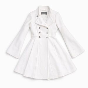 Stunning Genuine Wool Double Breasted GUESS Military Jacket